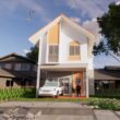 บ้านาองชั้นหน้าแคบ  Hm203STL